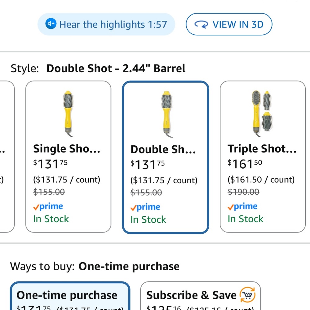 Drybar Double Shot Hair Dryer Brush - Picture 4 of 4